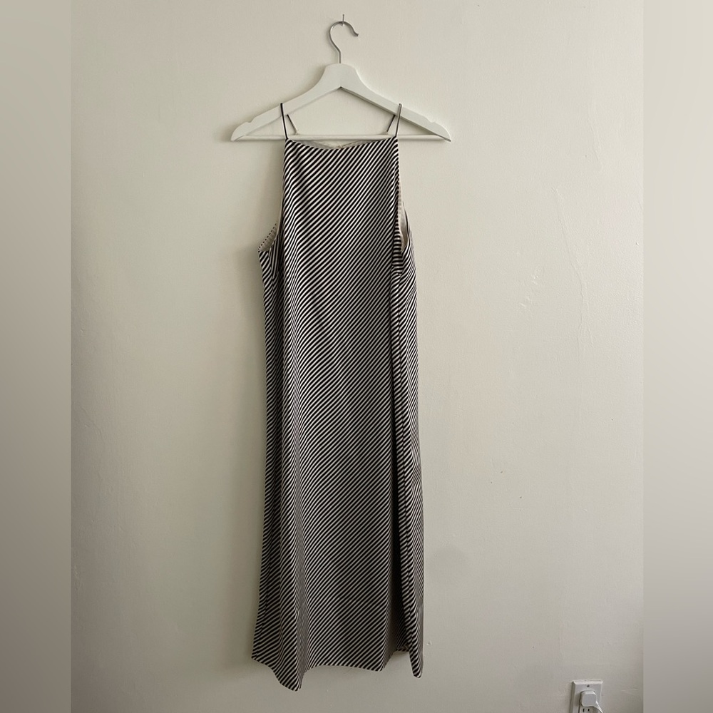 H&M Striped Maxi Dress